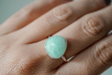 Afbeelding in Gallery-weergave laden, Amazoniet ring (rose cut)