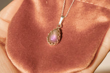 Afbeelding in Gallery-weergave laden, Labradoriet ketting in Sterling Zilver