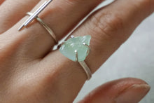 Afbeelding in Gallery-weergave laden, Ruwe Aquamarijn ring