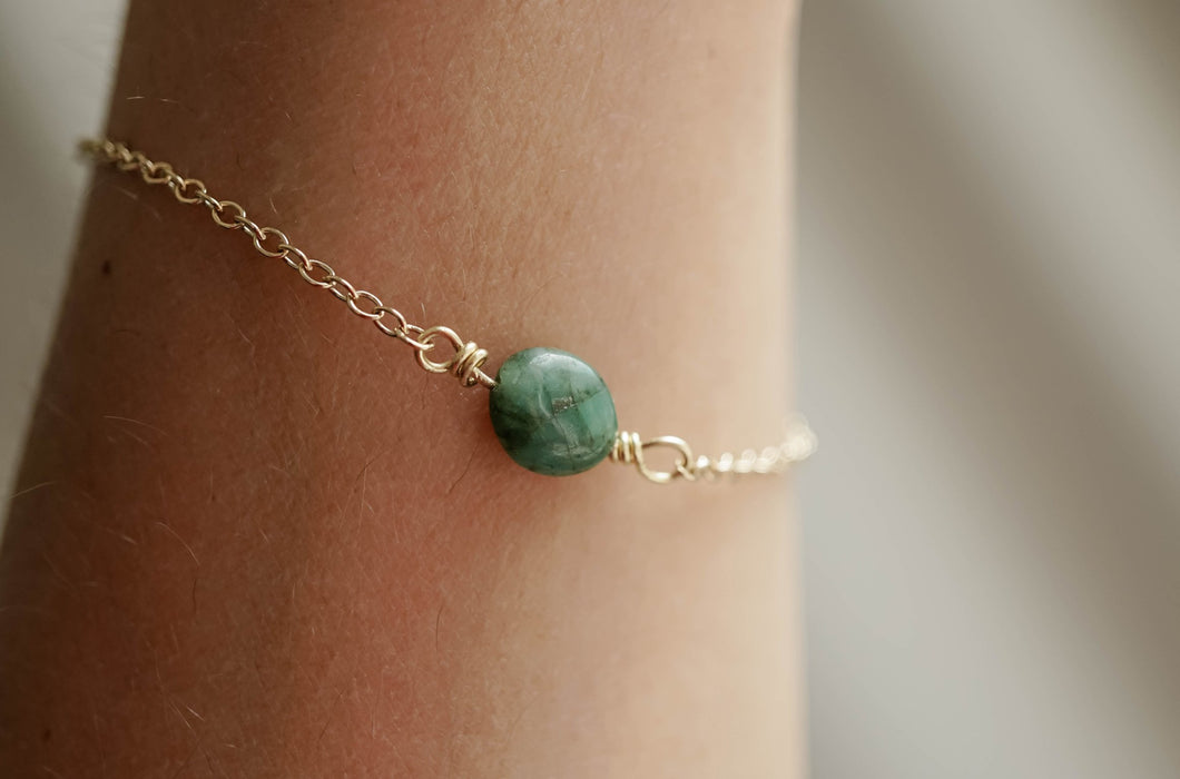 Smaragd armband